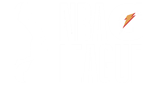 A green and white logo for the nba league.