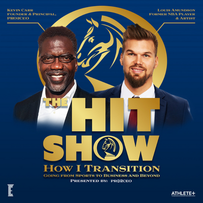 A picture of two men in suits on the cover of a hit show.